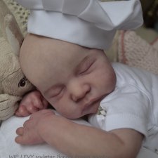 Леви от скульптора Бонни Браун. Малыш спешит родиться. Кукла-реборн Анны Морозовой