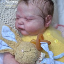 Рамзей малыш к Новому году... Кукла - реборн Анны Морозовой