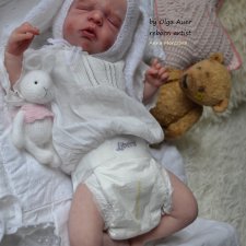 Ноэль малышка в процессе возрождения.Кукла - реборн Анны Морозовой