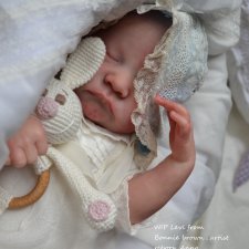 Мы в процессе рождения.Еще один Левик. Кукла реборн Анны Морозовой