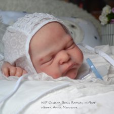 Кукла - реборн Анны Морозовой. Рамзей в процессе рождения