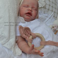 Тате в процессе возрождения. Кукла-реборн Анны Морозовой