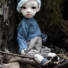 Русланчик вышел прогуляться.