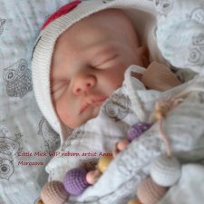 Немного фото процессика работы над двойней Мик от Адри Стоет. Куклы-реборн Анны Морозовой