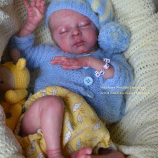 Мая - работа  скульптора  Присциллы Лопес.Кукла-реборн Анны Морозовой