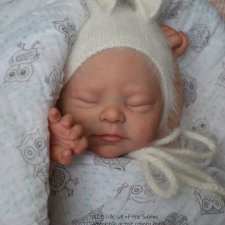 Лилисоль - малышка в процессе возрождения. Кукла реборн Анны Морозовой