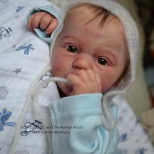 Элоиза в процессе возрождения. Кукла реборн Анны Морозовой