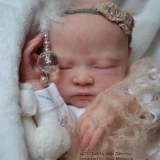 Процесс возрождения Джека от Никки Джонстон. Кукла реборн Анны Морозовой