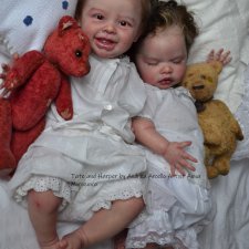 Малышки Харпер и Тате. Куклы реборн Анны Морозовой