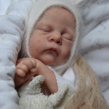 Малыш Пип от Касси Брасс в процессе рождения.Кукла реборн Анны Морозовой