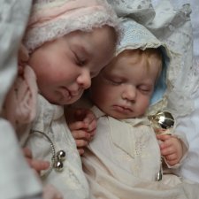 Лоулоу двойня - немного винтажика. Кукла-реборн Анны Морозовой