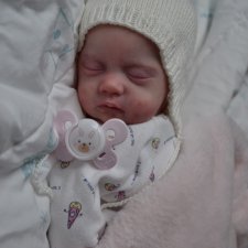 Софи Грейс в процессе возрождения. Кукла реборн Анны Морозовой