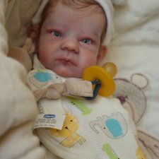 Процесс возрождения Салли  скульптора Бонни Браун Кукла -реборн Анны Морозовой