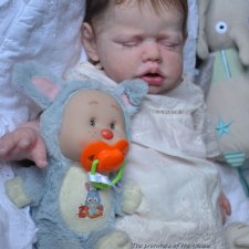 Силиконовая девочка Катарина.Прототип, скульптор Ольга Лаптева, рутинг волос и фото Анны Морозовой