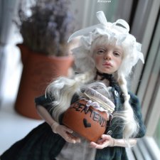 Викторианский романтический гномовский Гранж-Птичка. Любовь с первого взгляда