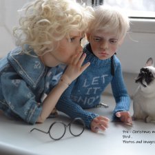 Филипп и Лора предпразднечное настроение