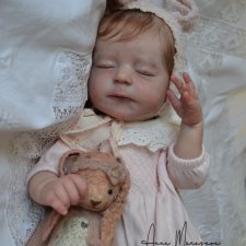 Зайка Амелия. Кукла реборн Анны Морозовой