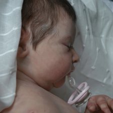 Лаура - нежная малышка.Кукла -реборн Анны Морозовой.