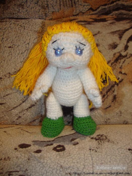 Куклена - игрушка вязанная крючком (фото 2)