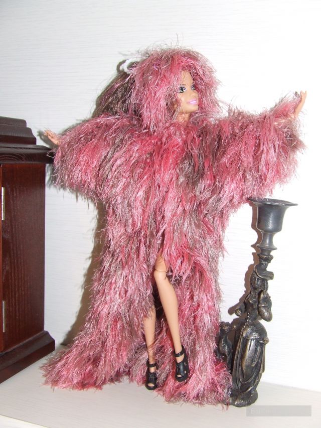 шубка из травки.