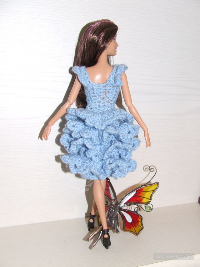 платье для куклы своими руками