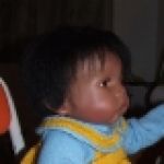 Даянка в жёлтом сарафане