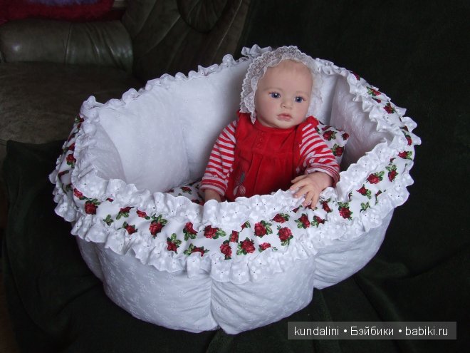 Уютная колыбелька — Аксессуары для кукол своими руками: идеи (фото 6)