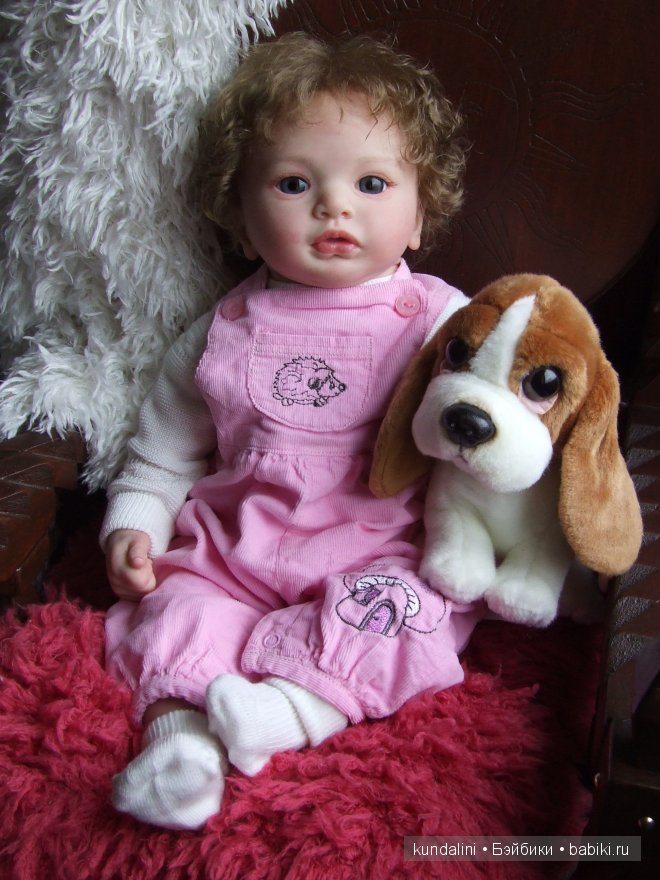 Мы с Трезором. Кукла реборн Джульетта