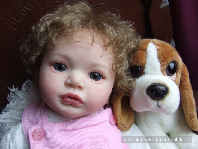 Мы с Трезором. Кукла реборн Джульетта (фото 9)