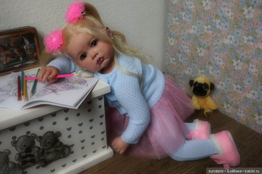 Папина любимица. (Куклы реборн. Мастерская Татьяны Примак)