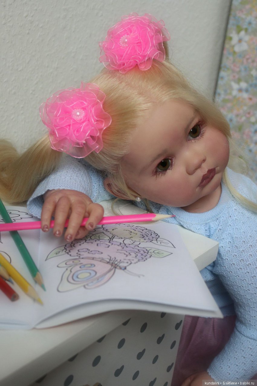 Папина любимица. (Куклы реборн. Мастерская Татьяны Примак)