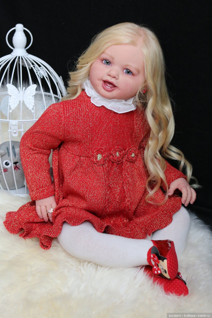 Такая счастливая Аглая. (Куклы реборн. Мастерская Татьяны Примак) (фото 6)