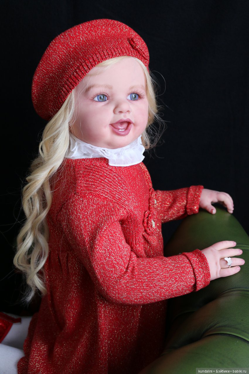 Такая счастливая Аглая. (Куклы реборн. Мастерская Татьяны Примак)