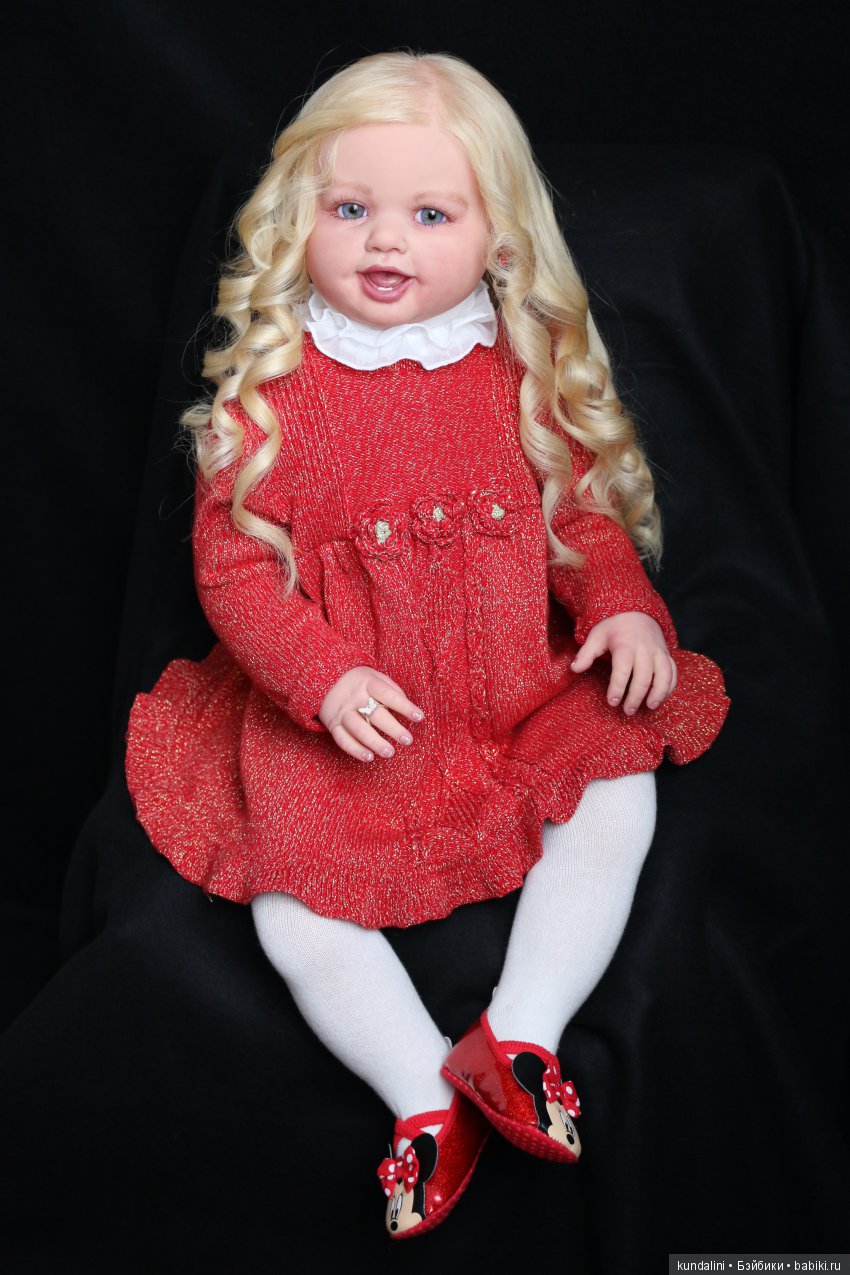 Такая счастливая Аглая. (Куклы реборн. Мастерская Татьяны Примак)