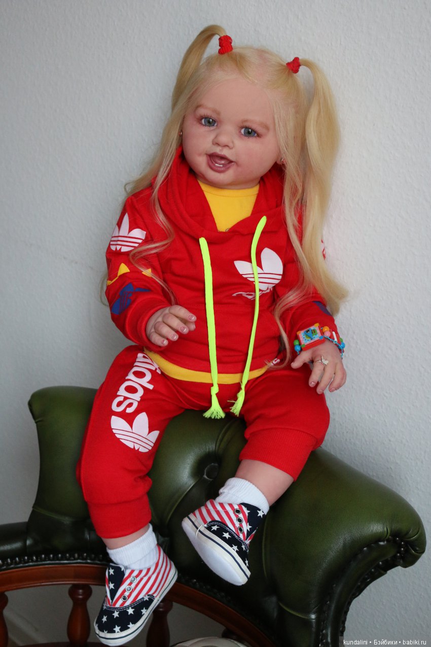 Такая счастливая Аглая. (Куклы реборн. Мастерская Татьяны Примак)