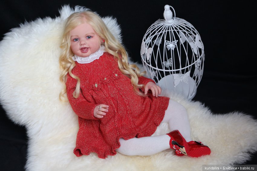 Такая счастливая Аглая. (Куклы реборн. Мастерская Татьяны Примак) (фото 4)