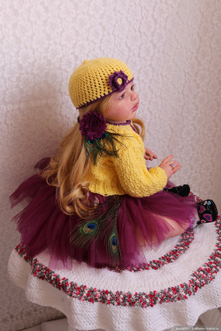 Девочка с ласковым взглядом. (Куклы реборн. Мастерская Татьяны Примак) (фото 10)