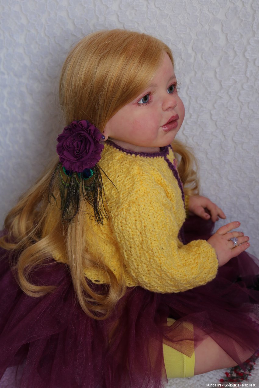 Девочка с ласковым взглядом. (Куклы реборн. Мастерская Татьяны Примак) (фото 9)