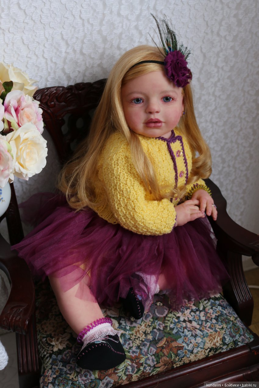 Девочка с ласковым взглядом. (Куклы реборн. Мастерская Татьяны Примак)