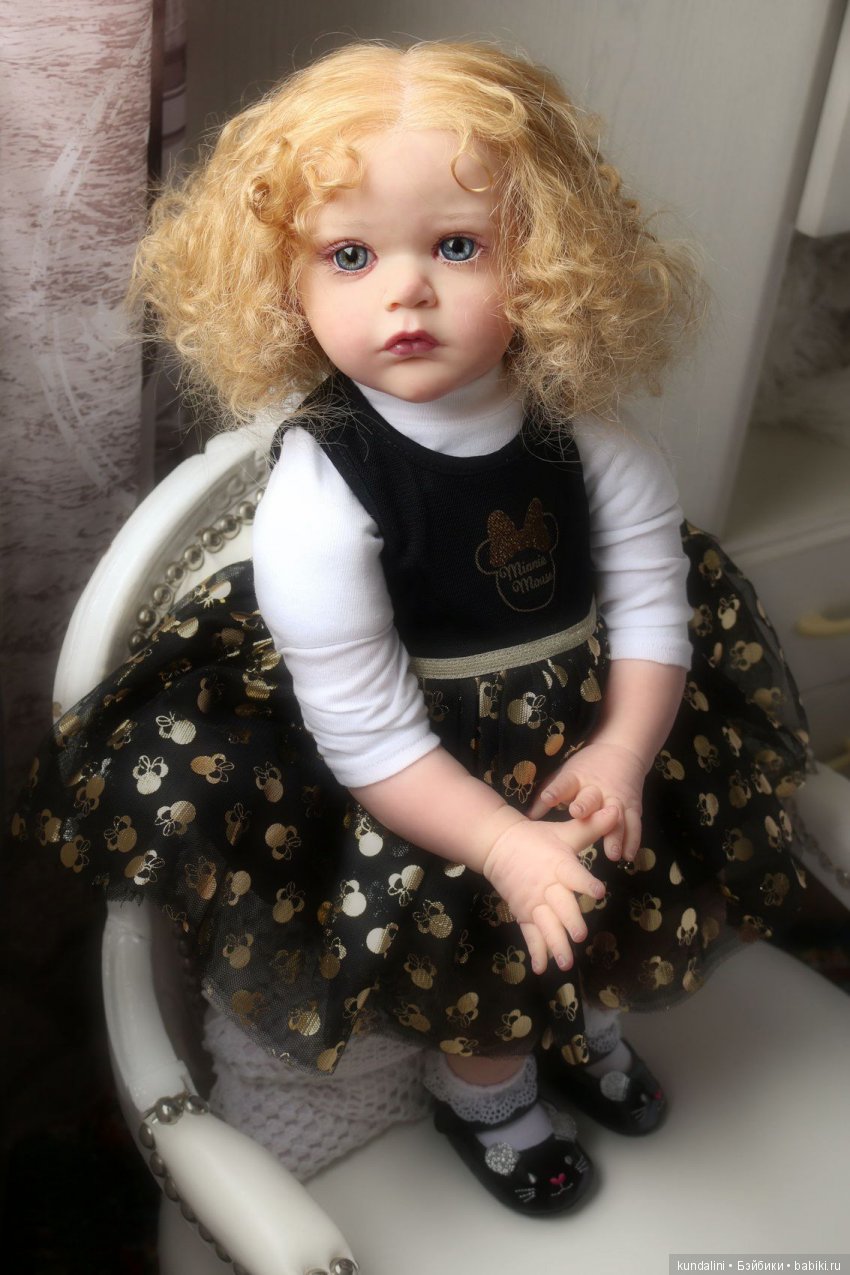 Я куклу делала не торопясь