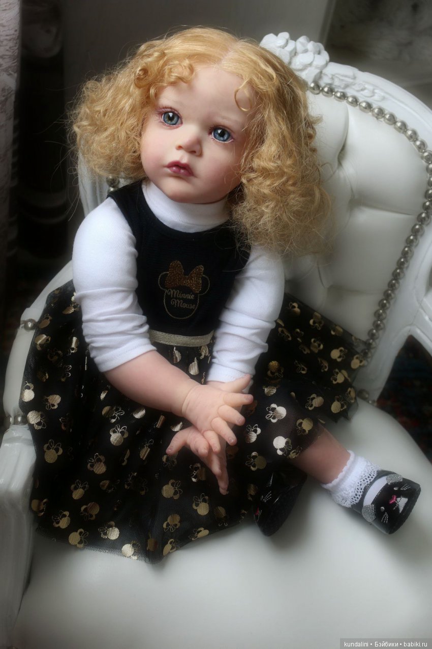 Я куклу делала не торопясь