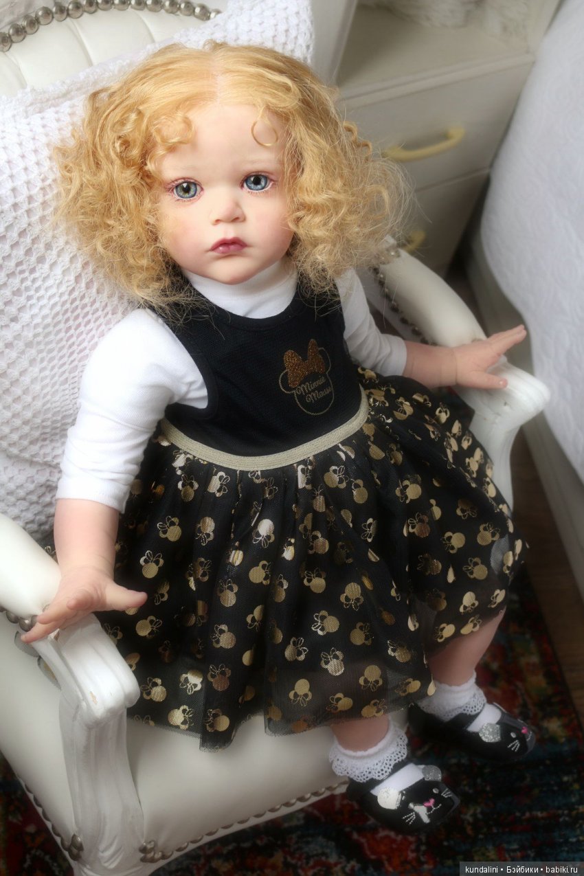 Я куклу делала не торопясь