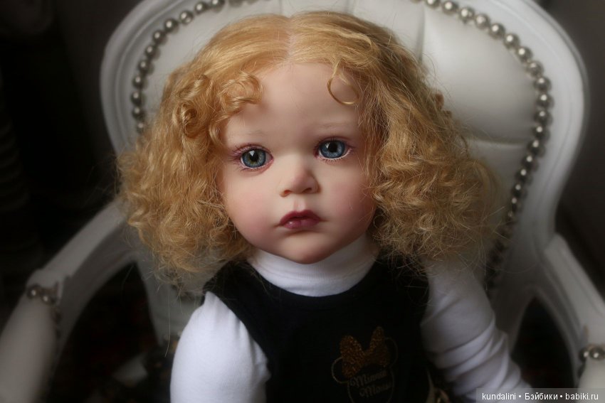 Я куклу делала не торопясь