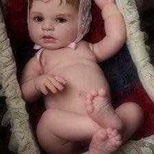 Магдалена. Полный винил. Куклы реборн Татьяны Примак.