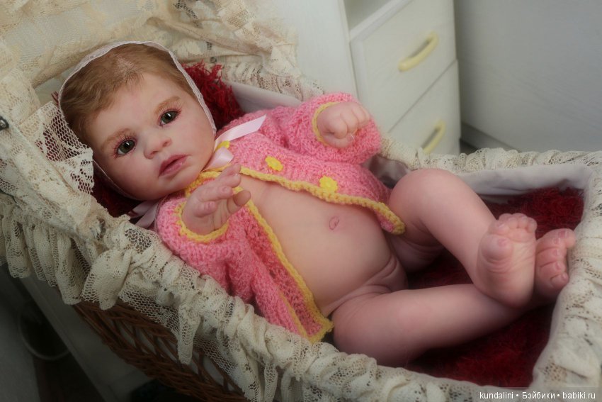 Магдалена. Полный винил. Куклы реборн Татьяны Примак