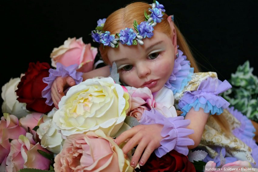 Эльфийка Соня. Куклы реборн Татьяны Примак (фото 4)