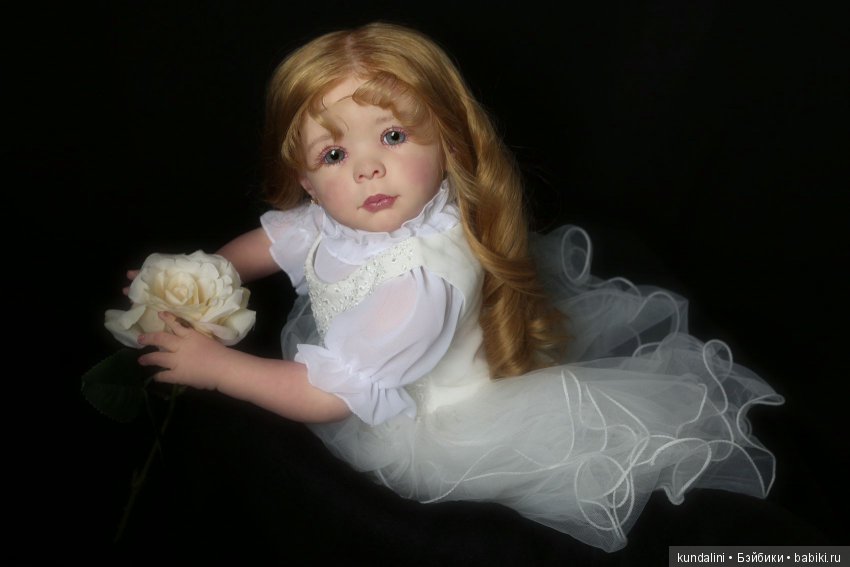 Златовласка Ангелина — Куклы Реборн (Reborn): работы мастеров