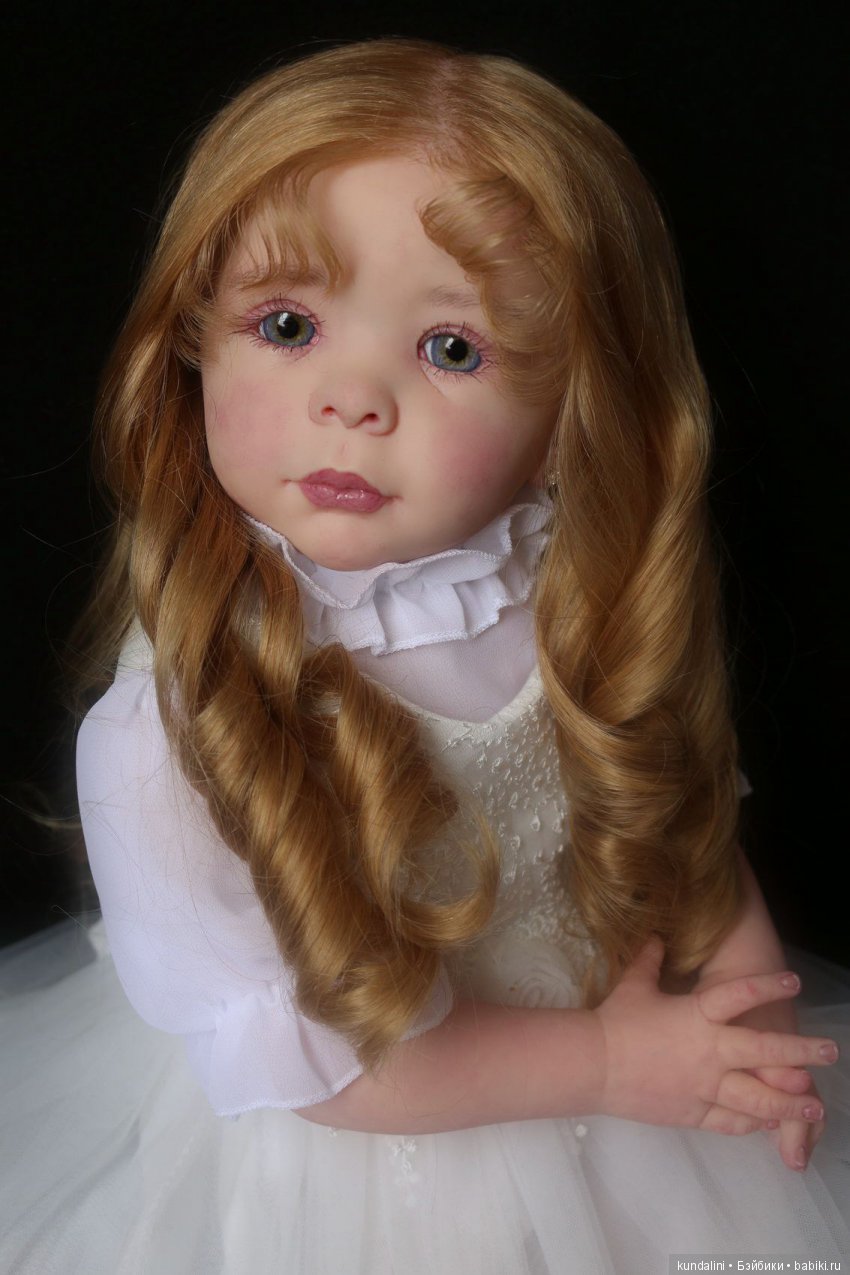 Златовласка Ангелина — Куклы Реборн (Reborn): работы мастеров (фото 4)