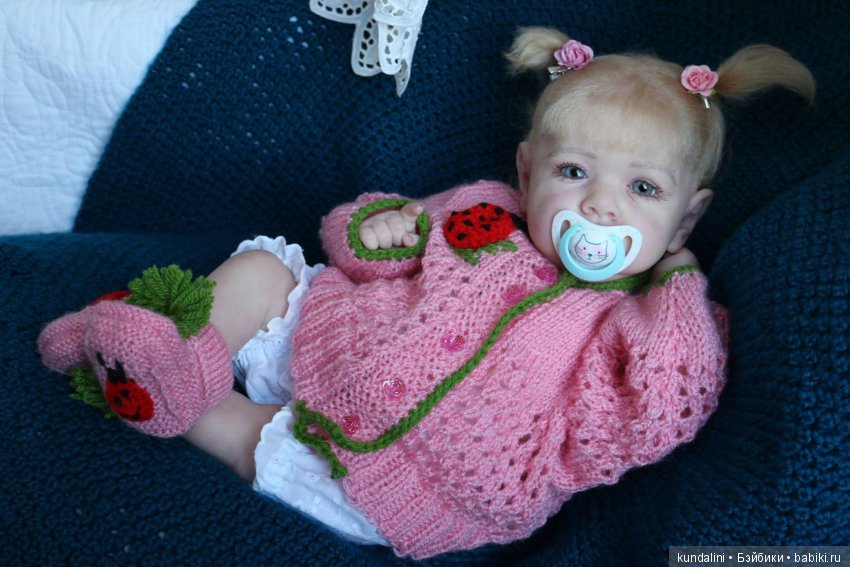 Малышка Саския — Куклы Реборн (Reborn): работы мастеров