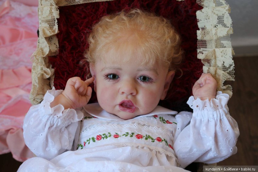 Малышка Саския — Куклы Реборн (Reborn): работы мастеров